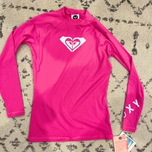 Roxy rash guard top